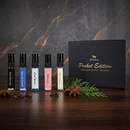 Graceborn Pocket Edition - Set of 5 Luxury Perfumes