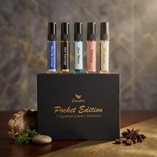 Graceborn Pocket Edition - Set of 5 Luxury Perfumes