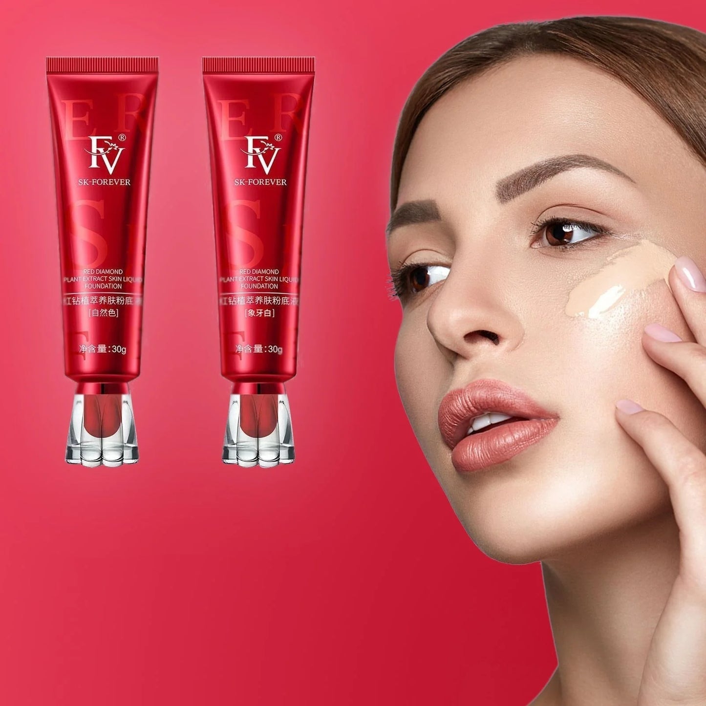 FV Sk Forever Skin Waterproof Liquid Foundation ( Natural Beige )